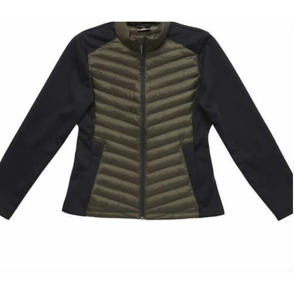 NEW 32 Degrees Womens Jacket Size S Green Mixed Media Forrestwood Soft Feel! - Picture 6 of 6